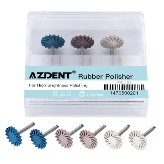 Picture of Composite Silicone Polisher With Rubber Wheel Set