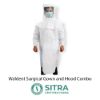Picture of Disposable Gown Mask Head Cap Shoe Cover