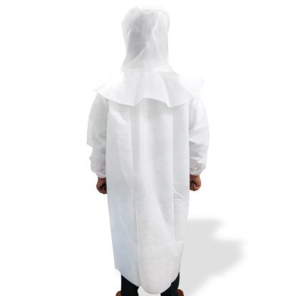 Picture of Disposable Gown Mask Head Cap Shoe Cover