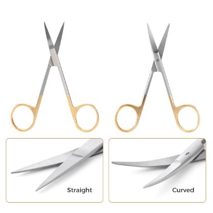 Picture of Double Curved Surgical Scissor