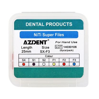 Picture of Hand Use Dental NiTi Super Files
