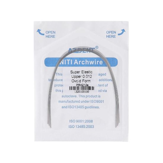 Picture of Orthodontic Arch Wires NiTi Ovoid Form