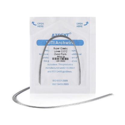 Picture of Orthodontic Arch Wires NiTi Ovoid Form