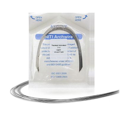 Picture of Orthodontic Arch Wires Stainless Steel Ovoid Form