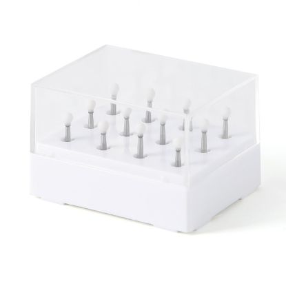 Picture of White Stone Polishing Bur Set Fine & Coarse Type