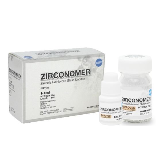 Picture of Zirconomer P Zirconia Reinforced Glass Ionomer Original Shofu Japan